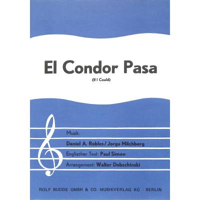 9990090853062 - El condor pasa