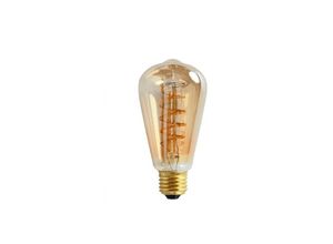 9999999073687 - 0011804 Ampulle dekorative led E27 5W 170 190lm - Filament Twist - Retro Edison Ø64x140mm - Opjet